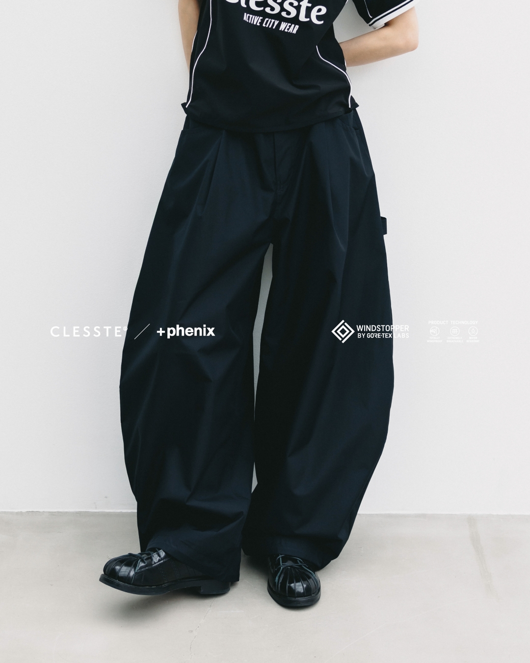 CLESSTE × Plus Phenix 2026 FALL 別注 “WINDSTOPPER by GORE-TEX LABS CITY MASSIVE UTILITY PANTS”が8/26 発売 (クレスト プラスフェニックス ゴアテックス ウィンドストッパー パンツ)