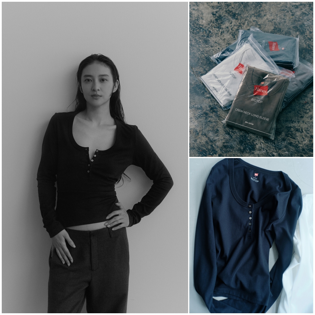 Hanes for BIOTOP 2026 FW “クルーネック”が9/11 発売 (ヘインズ ビオトープ 2026年 秋冬)