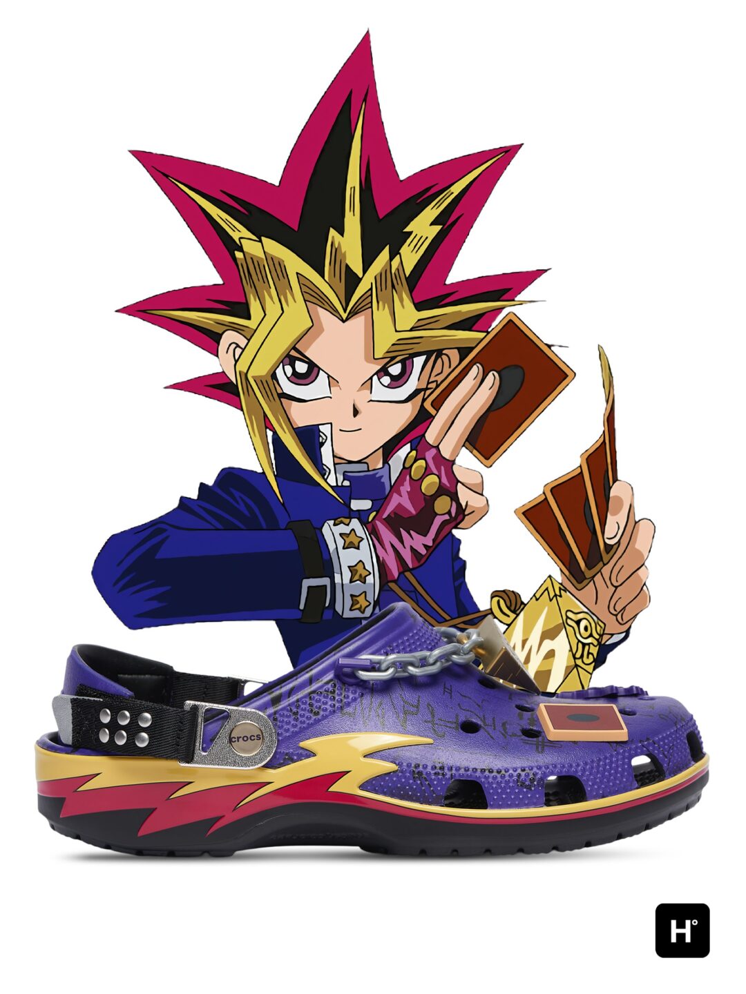 遊☆戯☆王 × クロックス コラボアイテムが2026年 9月 発売予定 (Crocs Yu-Gi-Oh! 遊戯王)