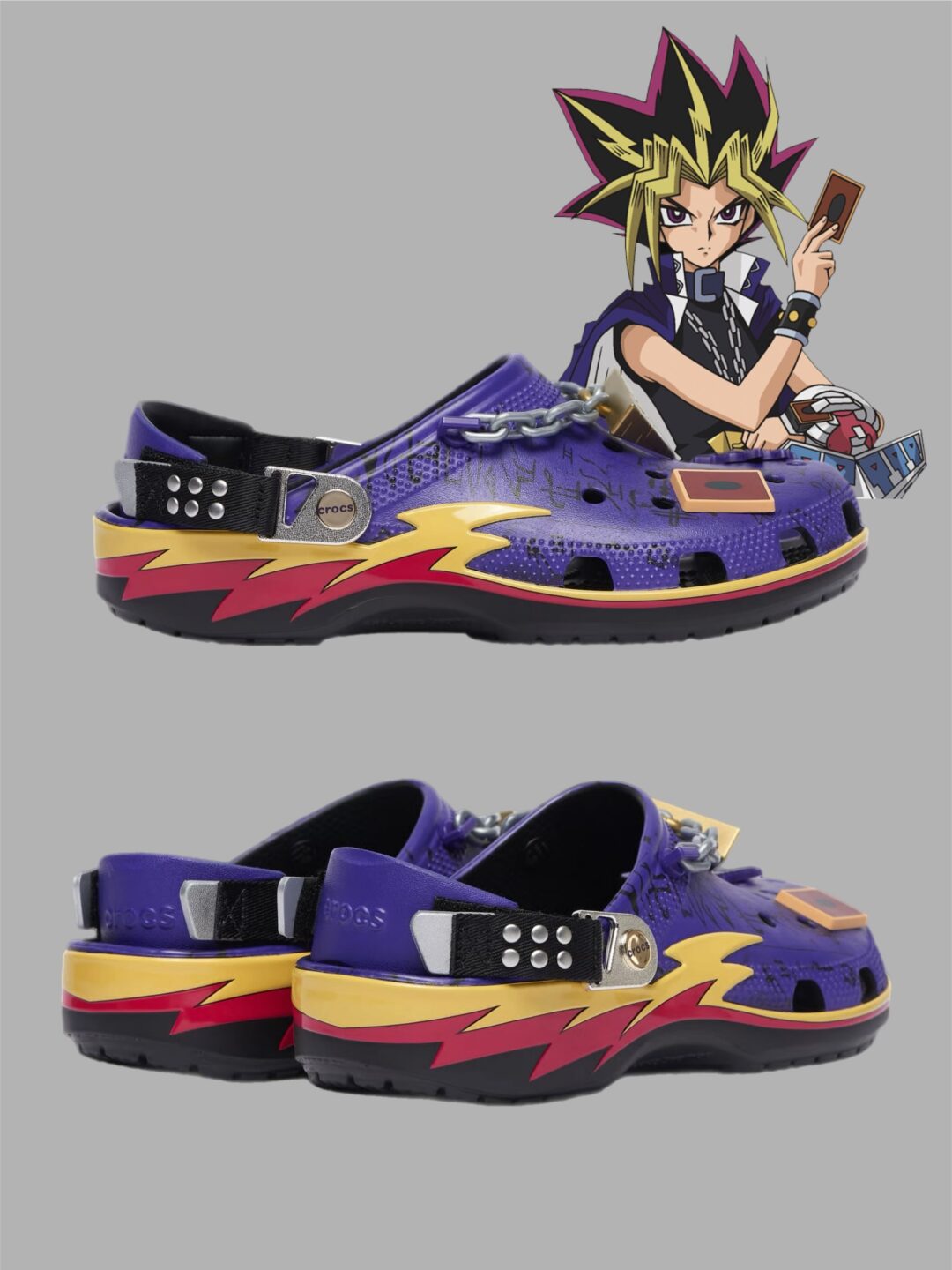 遊☆戯☆王 × クロックス コラボアイテムが2026年 9月 発売予定 (Crocs Yu-Gi-Oh! 遊戯王)