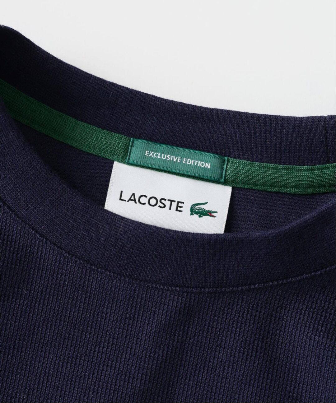 JOURNAL STANDARD × LACOSTE 2026 FW 別注 “クルーネック カットソー”が9月下旬 発売 (ジャーナルスタンダード ラコステ)