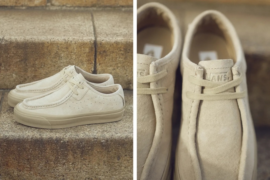 【2026年 9/1 発売】VANS PREMIUM SF MOC LOW “Black/Light Brow/Dark Brown” (バンズ プレミアム モック ロー) [VN0010W63TB/VN000Z3XDRB/VN000Z3XBKA]