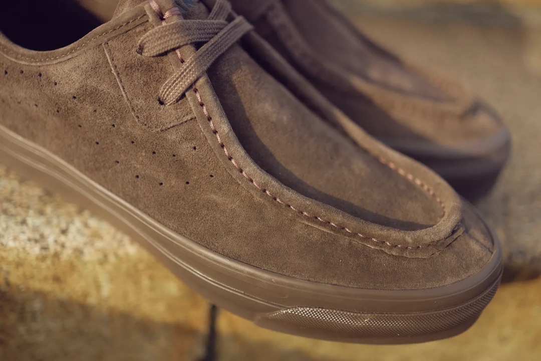 【2026年 9/1 発売】VANS PREMIUM SF MOC LOW “Black/Light Brow/Dark Brown” (バンズ プレミアム モック ロー) [VN0010W63TB/VN000Z3XDRB/VN000Z3XBKA]