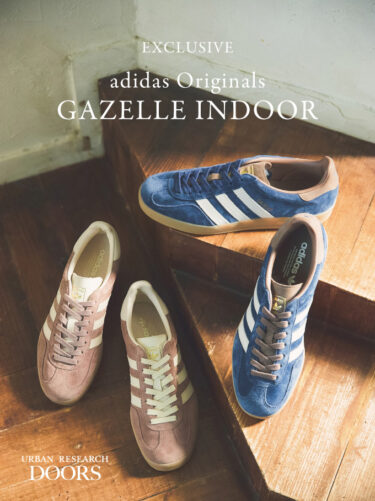 【2026年 9月中旬 発売】adidas Originals GAZELLE INDOOR for UABAN RESERCH DOORS “Indigo/Brown” (アーバンリサーチ ドアーズ アディダス オリジナルス ガゼル インドア)