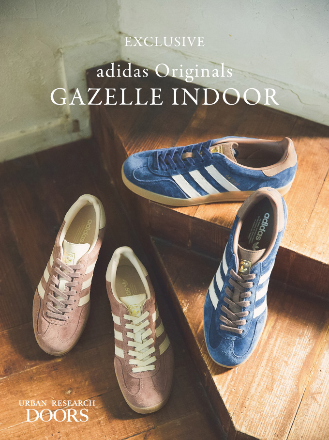 【2026年 9月中旬 発売】adidas Originals GAZELLE INDOOR for UABAN RESERCH DOORS “Indigo/Brown” (アーバンリサーチ ドアーズ アディダス オリジナルス ガゼル インドア)