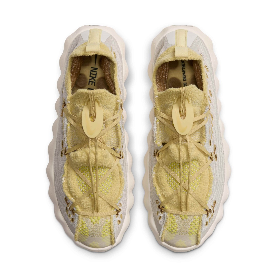 【2026年 9/8 発売予定】NIKE MIND 002 FLYKNIT “Light Bone/Infinite Gold” (ナイキ マインド フライニット “ライトボーン/インフィニティ ゴールド”) [IR2176-003]