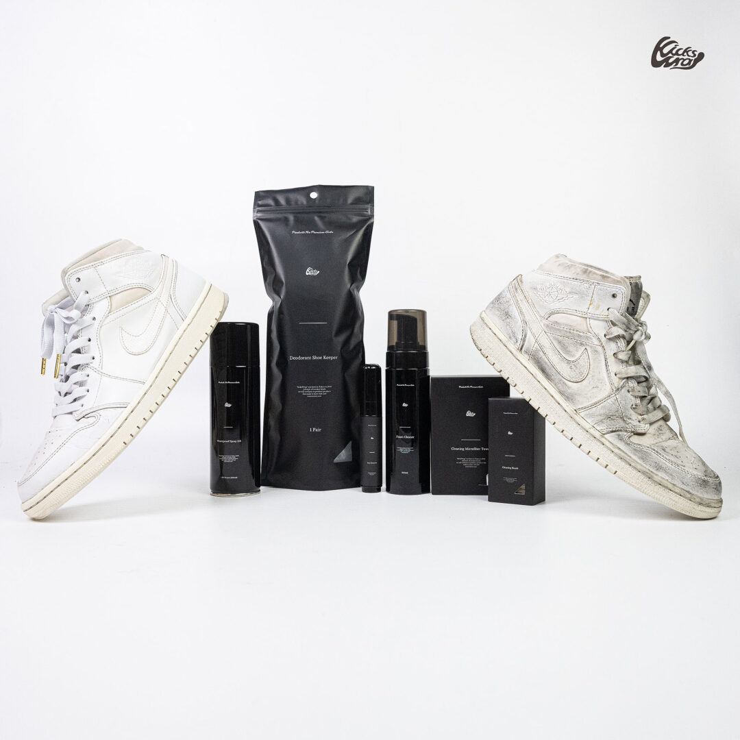 KicksWrapからスニーカーケアのスターターキット「The Starter Sneaker Care Kit」が2026年 8/20 19:00 発売 (キックスラップ)
