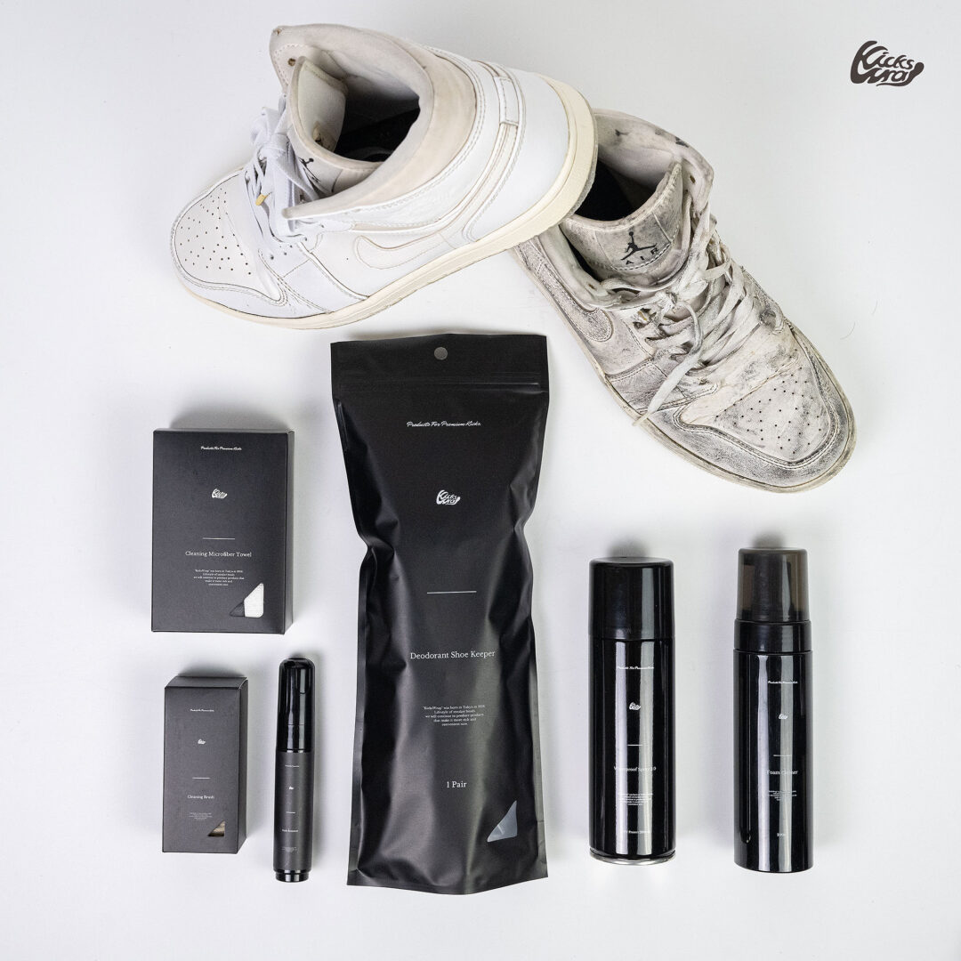 KicksWrapからスニーカーケアのスターターキット「The Starter Sneaker Care Kit」が2026年 8/20 19:00 発売 (キックスラップ)
