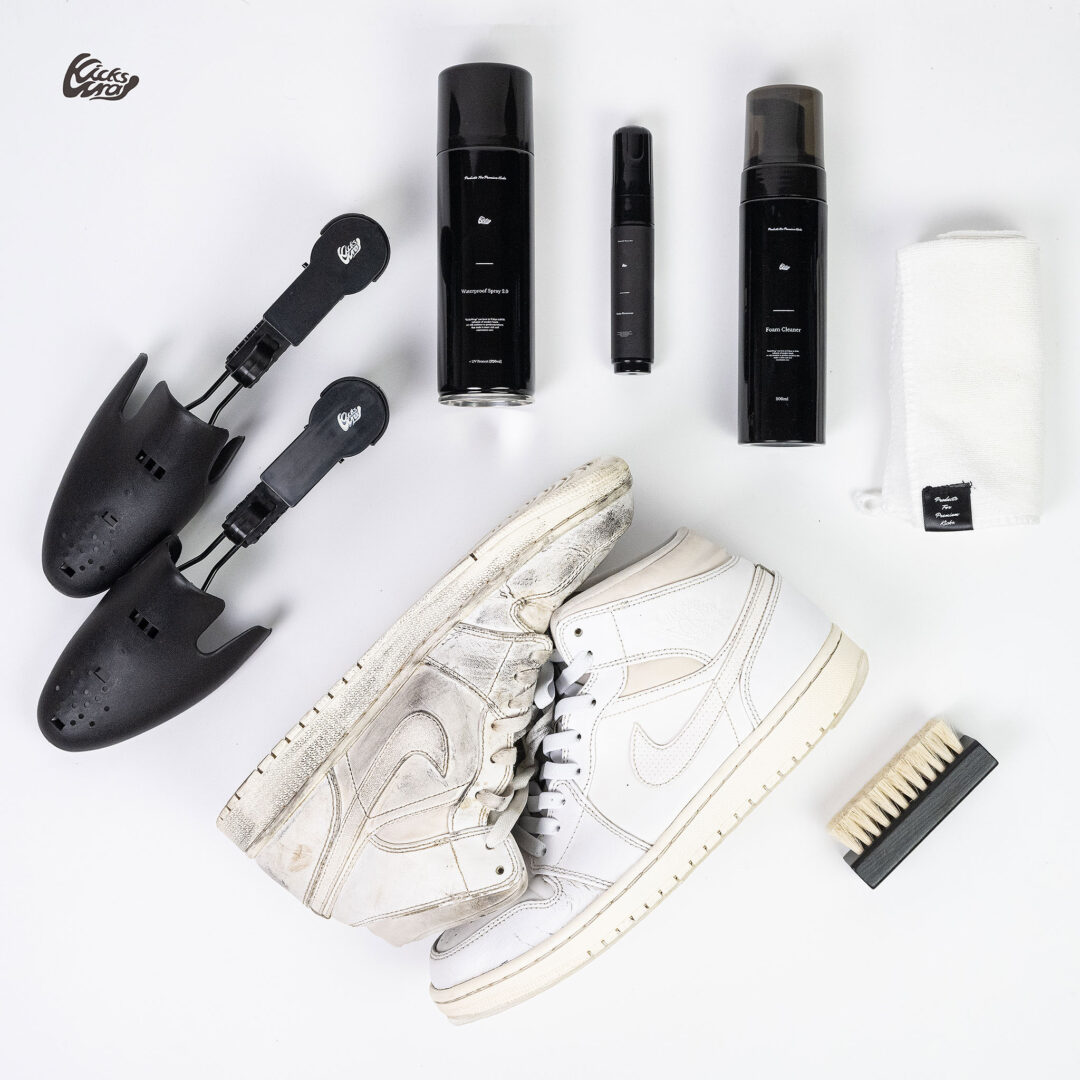 KicksWrapからスニーカーケアのスターターキット「The Starter Sneaker Care Kit」が2026年 8/20 19:00 発売 (キックスラップ)