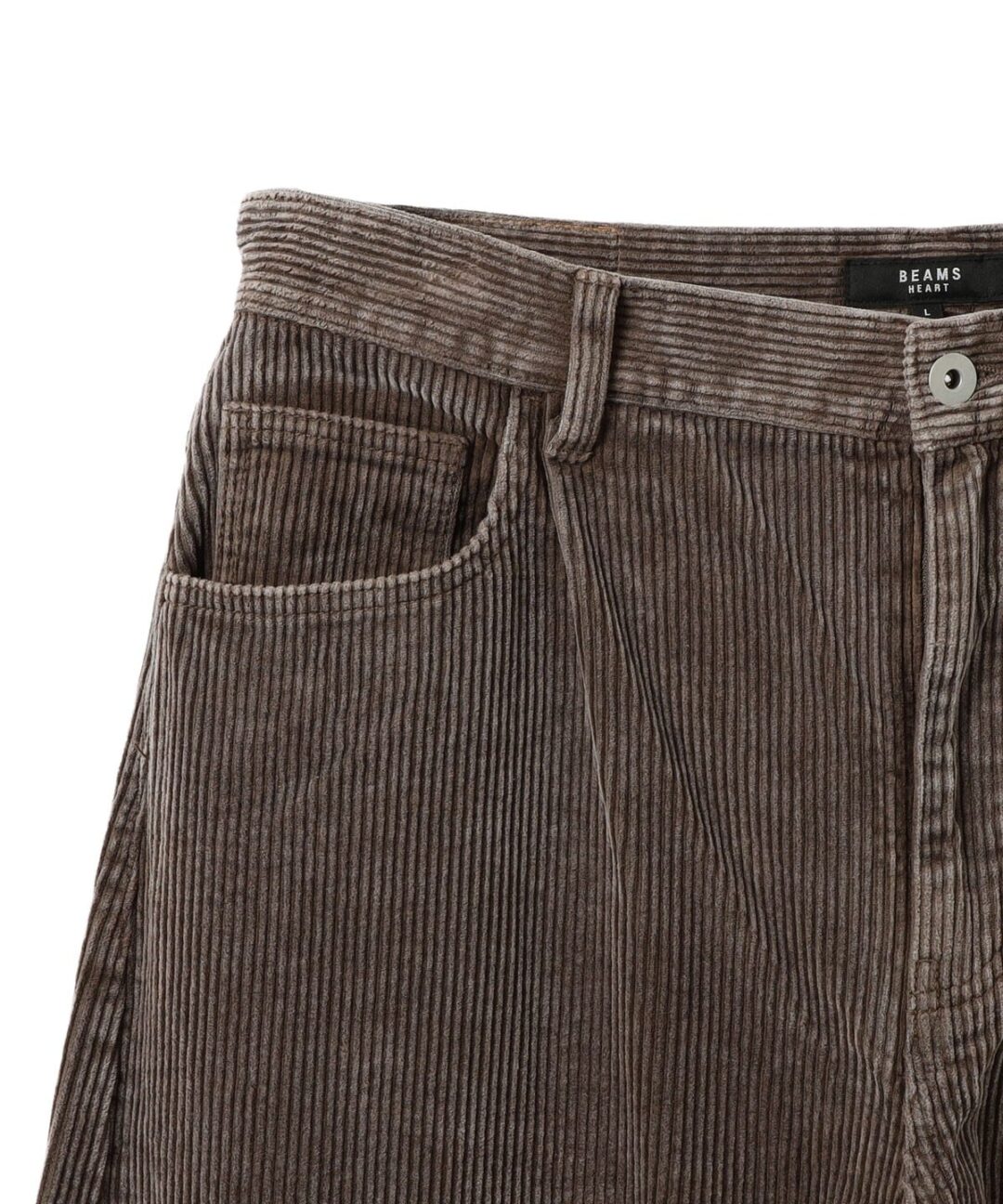 BEAMS HEART 2026 FW “コーデュロイ カーブ ワイド パンツ”が9月下旬 発売 (ビームス ハート)