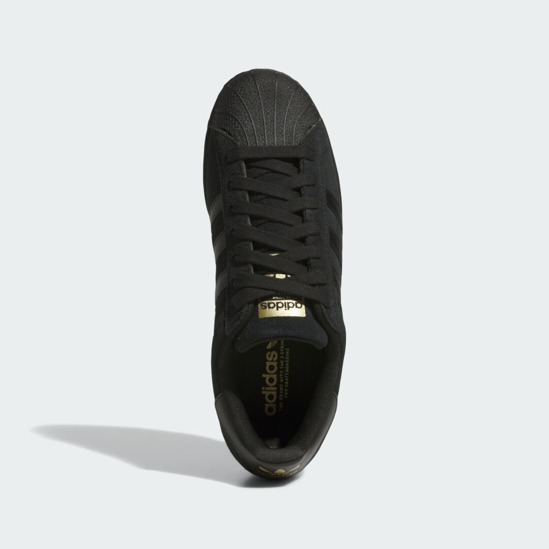 【2026年 8/28 発売】adidas Originals SUPERSTAR ADV “Core Black/Gold Metallic” (アディダス オリジナルス スーパースター “ブラック/ゴールド”) [KZ8893]