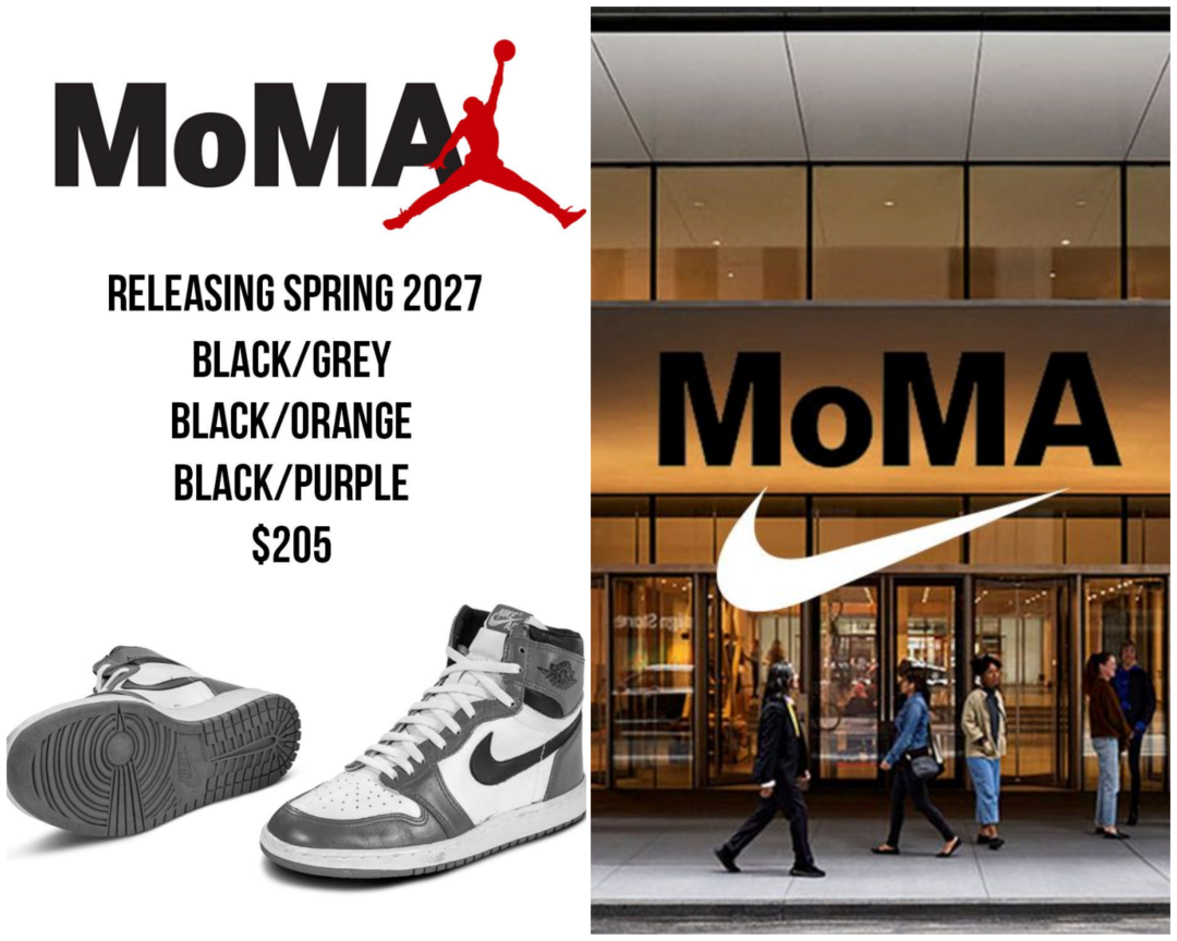 【2027年 春 発売予定】MoMA × NIKE AIR JORDAN 1 RETRO HIGH OG (モマ ナイキ エア ジョーダン 1 レトロ ハイ) [JF3014-001/JF3014-002/JF3014-003]