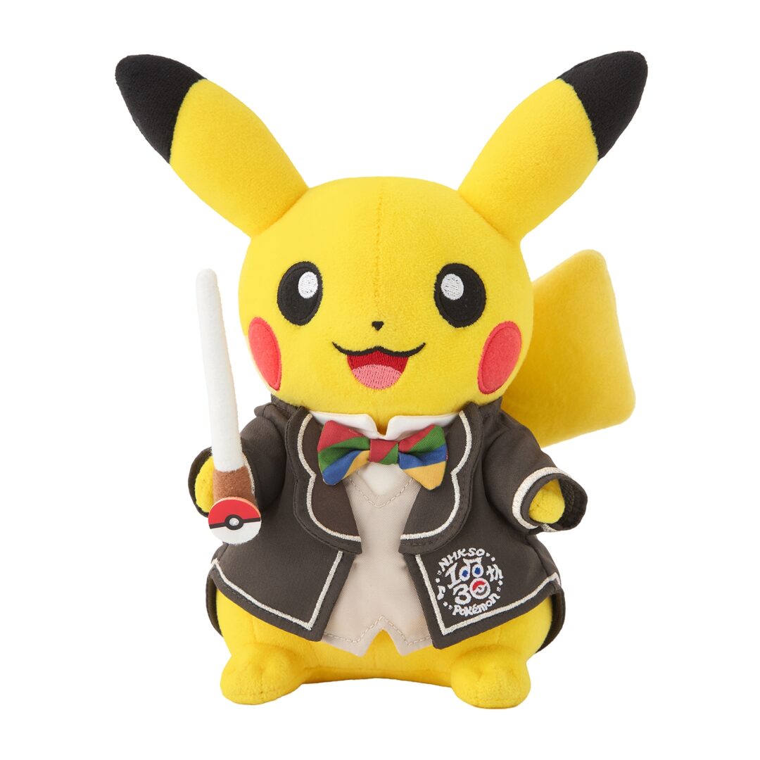 N響 100周年 × ポケモン 30周年 “ピカチュウ ぬいぐるみ”が2026年 8/7 発売 (NHK交響楽団 ポケットモンスター Pokemon)