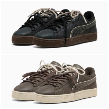 【2026年 9/1 発売】PUMA SUEDE BLOOM DRESS-UP “Puma Black/Matte Bronze” (プーマ スエード ブルーム ドレスアップ) [409002-01/409002-02]