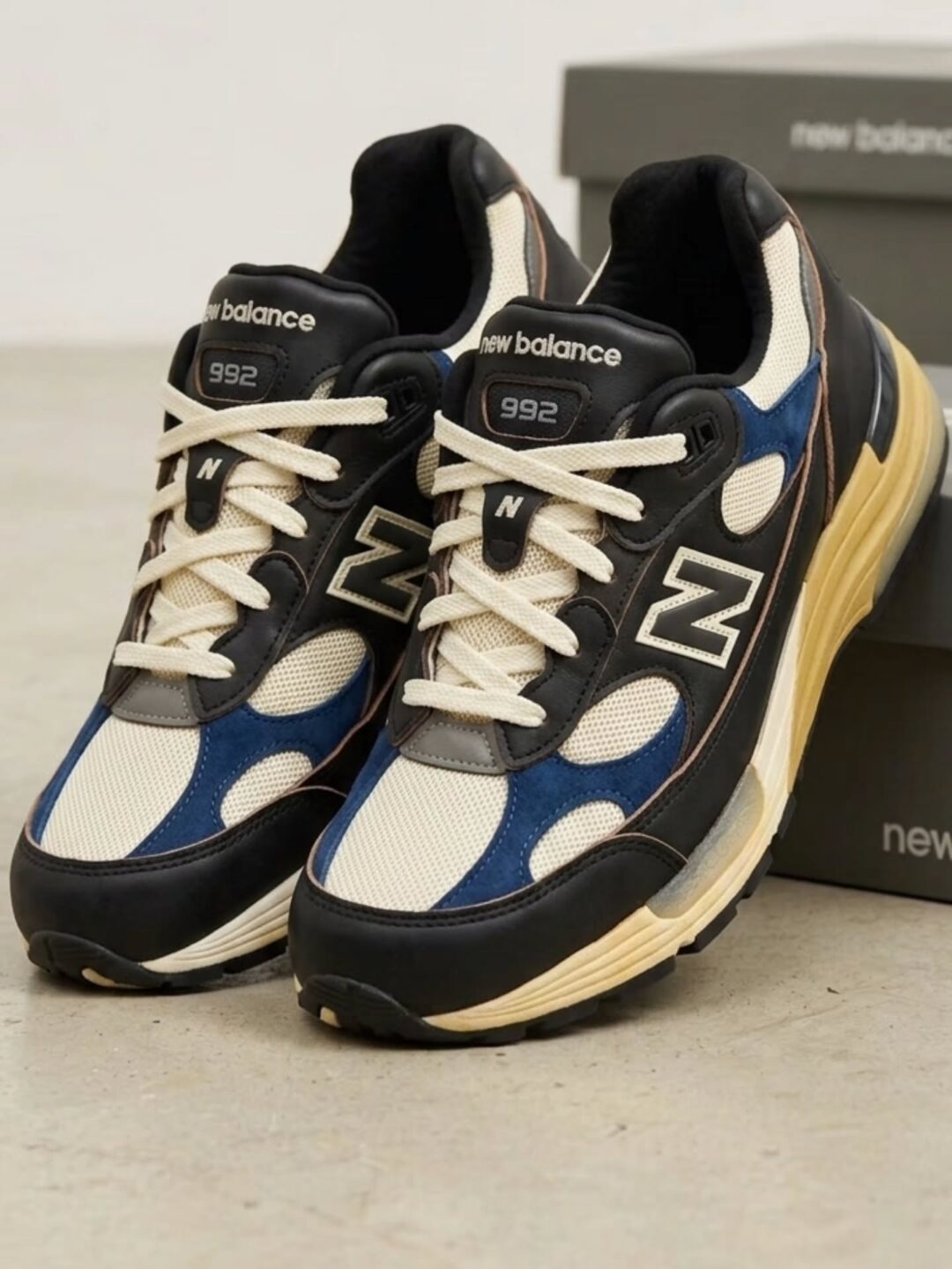 【2026年 発売予定】New Balance U992 LB“Black/Turtledove/Nb Navy” Made in USA (ニューバランス) [U992LB]