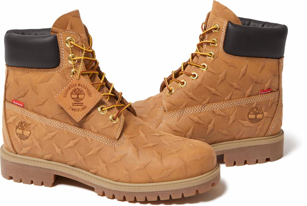 SUPREME × Timberland 2026 FW “Diamond Plate 6inch Premium Waterproof Boot”が発売予定 (シュプリーム ティンバーランド “ダイヤモンドプレート 6インチ プレミアム ウォータープルーフ ブーツ”)