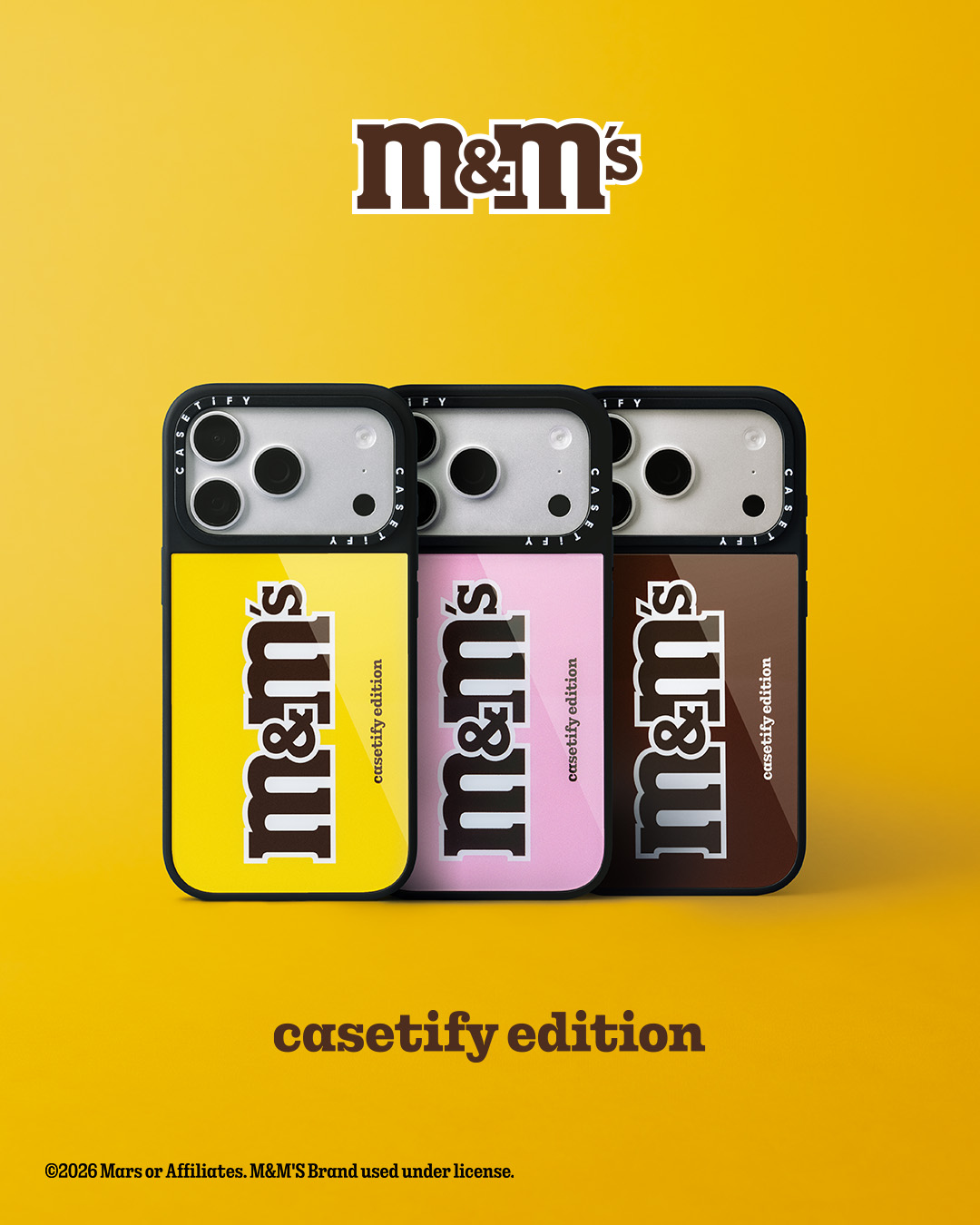 CASETiFY × M&M’S コラボコレクションが発売 (ケースティファイ エムアンドエムズ)