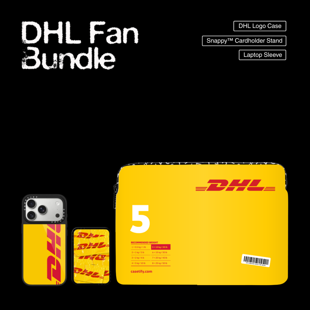 CASETiFY × DHL コラボコレクションが発売 (ケースティファイ ディーエイチエル)