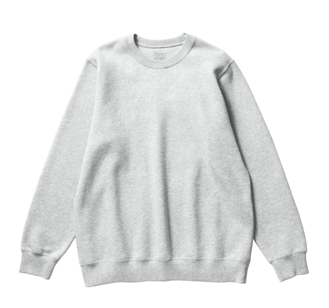 Hanes “SHIRO / KURO / MOKU” SWEATSシリーズが2026年 8/28 発売 (ヘインズ シロ クロ モク スウェット)