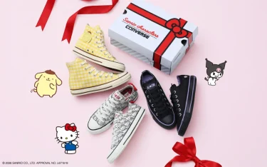 「ポムポムプリン」「クロミ」「ハローキティ」がCONVERSE ALL STARとコラボ！2026年 8/21 発売 (Sanrio characters サンリオキャラクターズ コンバース オールスター)