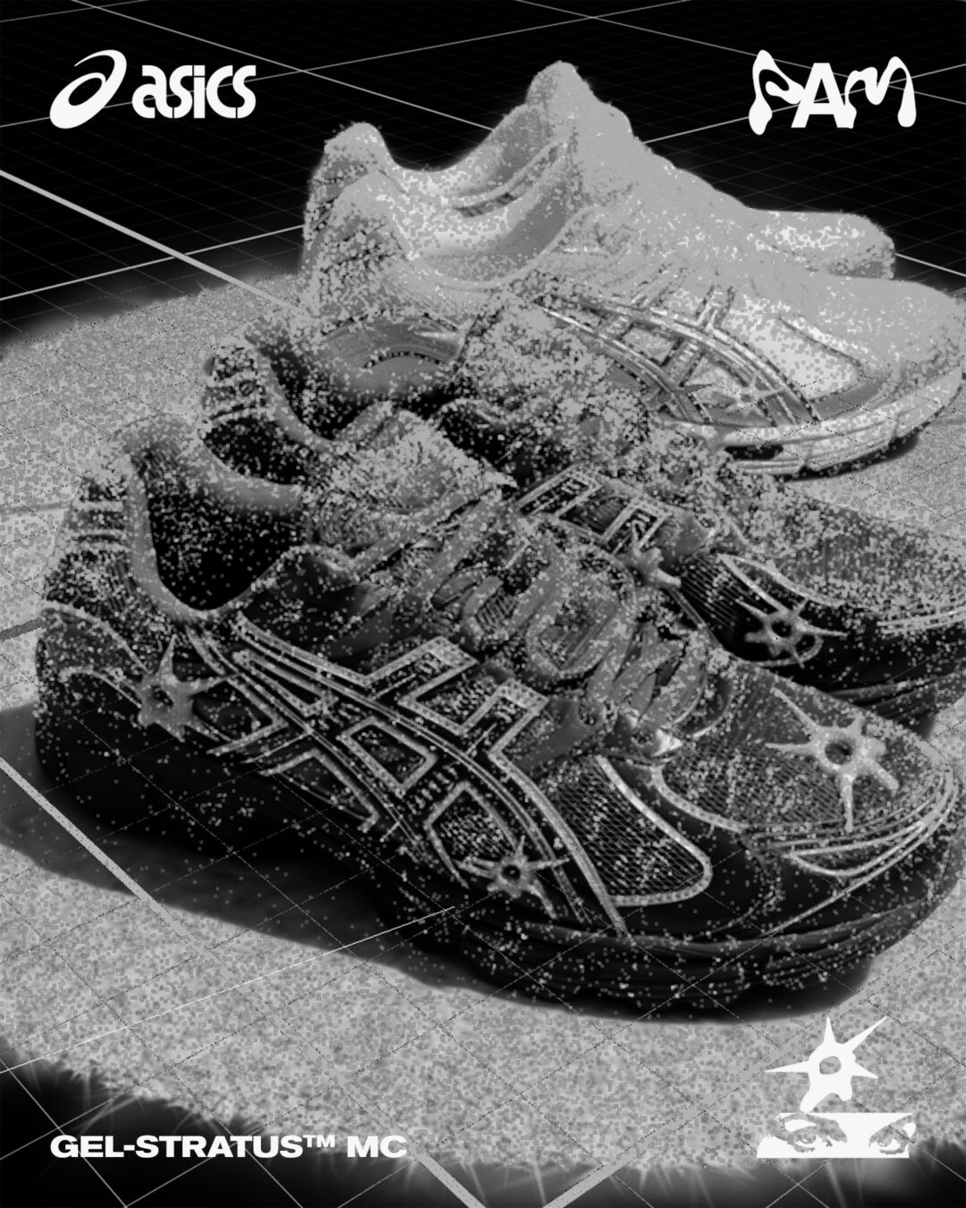 【2026年 8/7 発売予定】ASICS × P.A.M/PERKS AND MINI GEL STRATUS MC (アシックス パム/パークスアンドミニ ゲル ストラタス)
