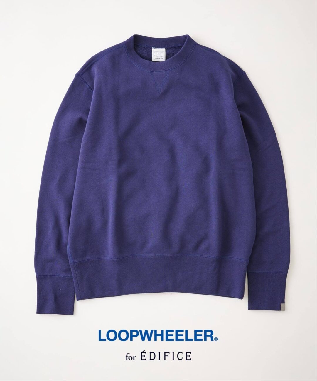 LOOPWHEELER for LOWERCASE 2026 FW “ライトツリウラケ ルーズスウェット”が10月中旬 発売 (ループウィラー ロワーケース)