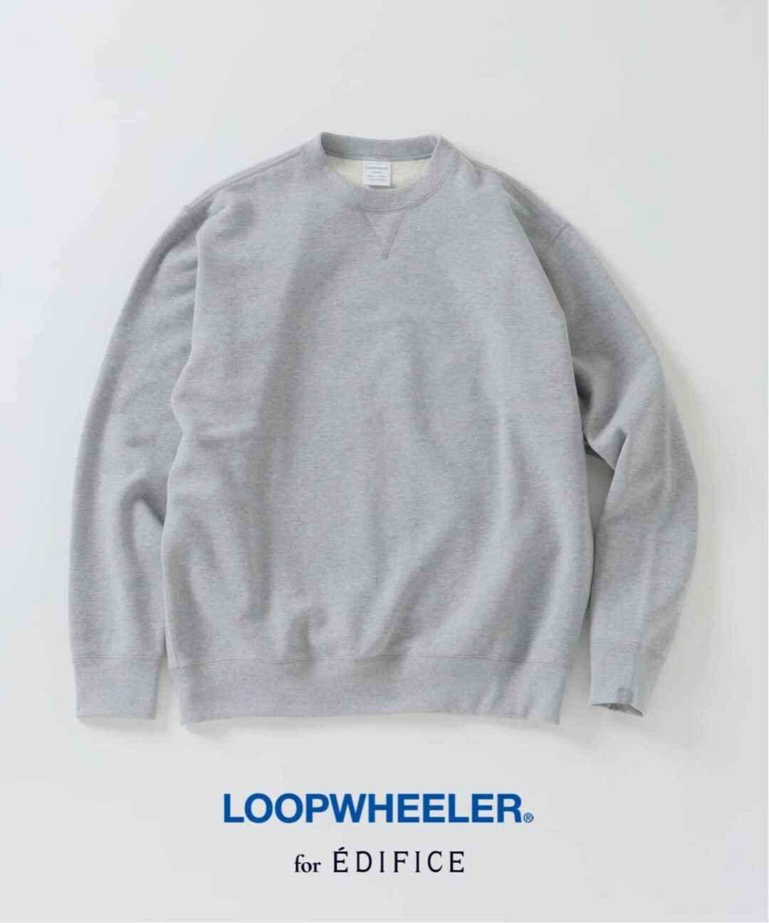 LOOPWHEELER for LOWERCASE 2026 FW “ライトツリウラケ ルーズスウェット”が10月中旬 発売 (ループウィラー ロワーケース)