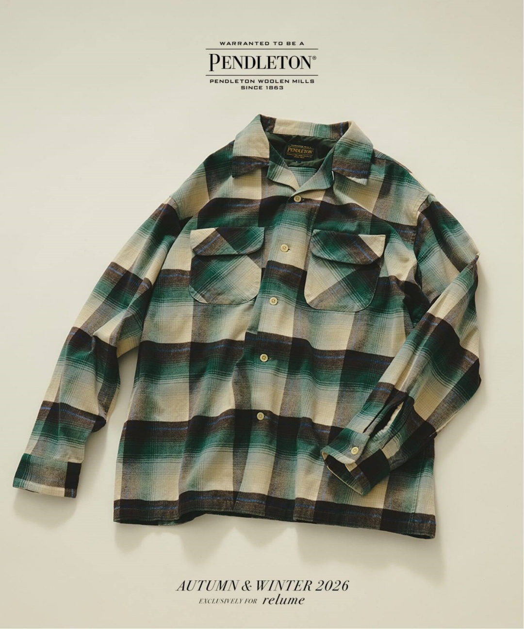 JOURNAL STANDARD relume × PENDLETON 別注 2026 FW (ジャーナルスタンダード ペンドルトン)