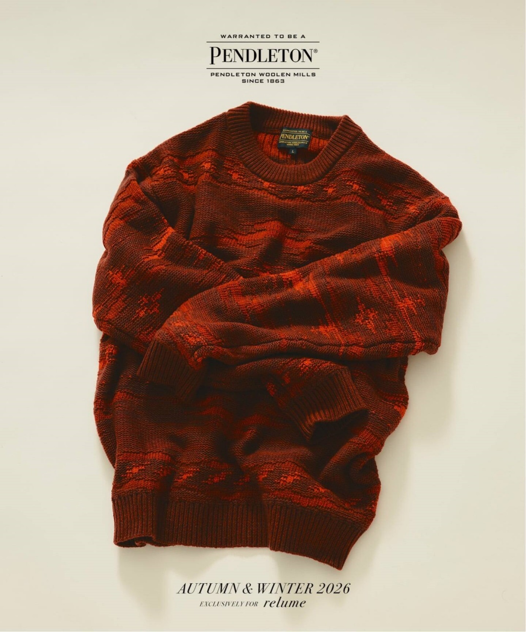 JOURNAL STANDARD relume × PENDLETON 別注 2026 FW (ジャーナルスタンダード ペンドルトン)