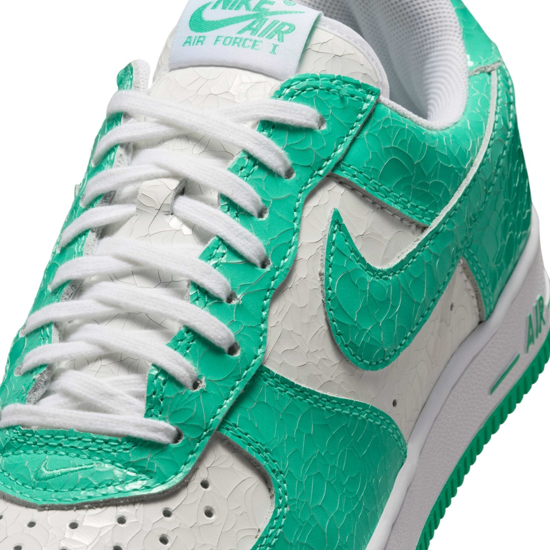 【2026年 9月 発売予定】NIKE AIR FORCE 1 LOW “Cracked Leather Pack/Black/Green” (ナイキ エア フォース 1 ロー “クラックドレザーパック/ブラック/グリーン”) [JA0248-001/JA0248-300]