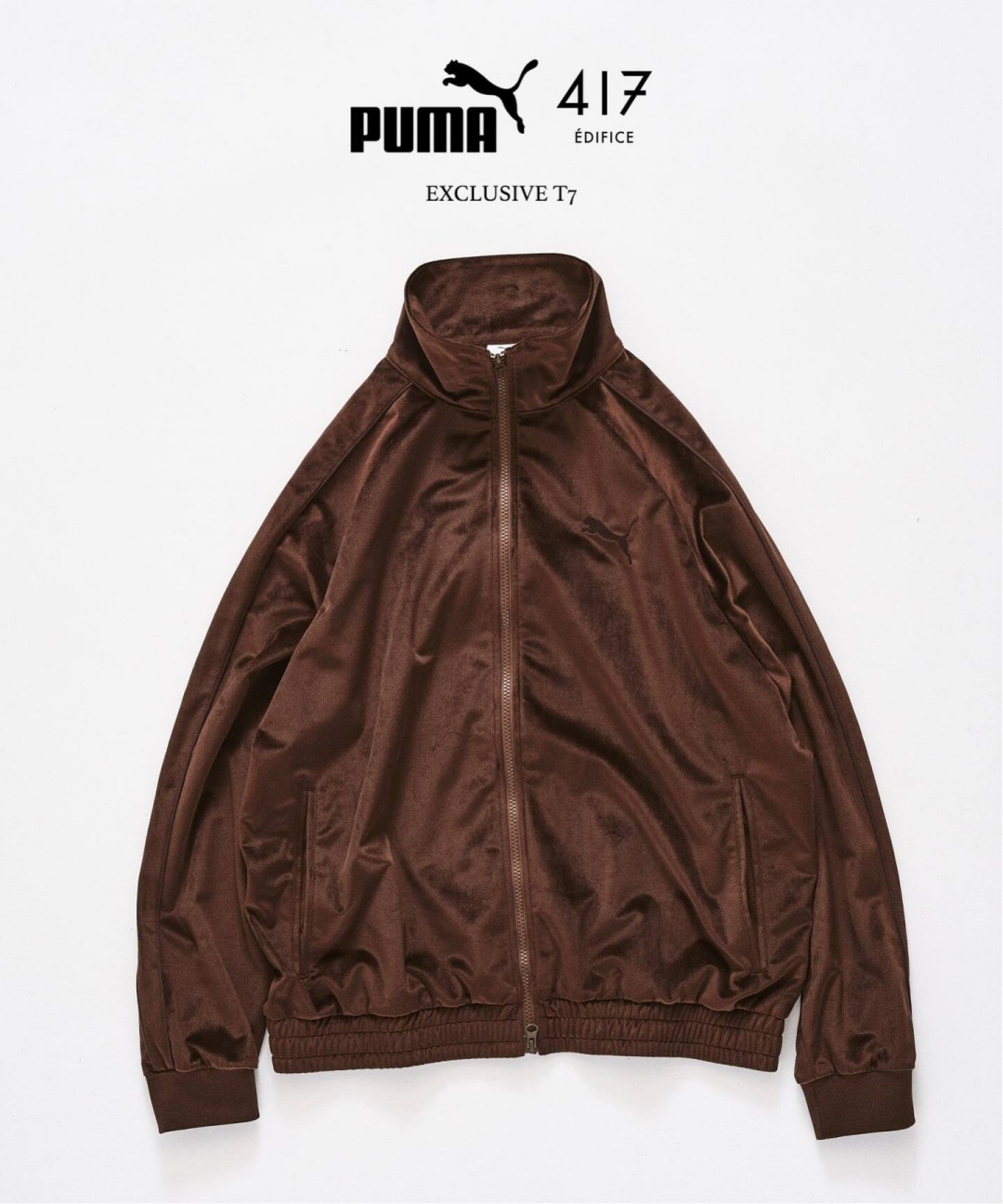 417 EDIFICE / SLOBE × PUMA 2026 FW 別注 “T7 トラックジャケット”が10月中旬 発売 (エディフィス スローブ プーマ)