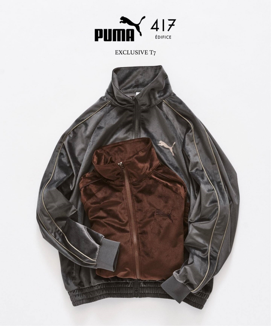 417 EDIFICE / SLOBE × PUMA 2026 FW 別注 “T7 トラックジャケット”が10月中旬 発売 (エディフィス スローブ プーマ)