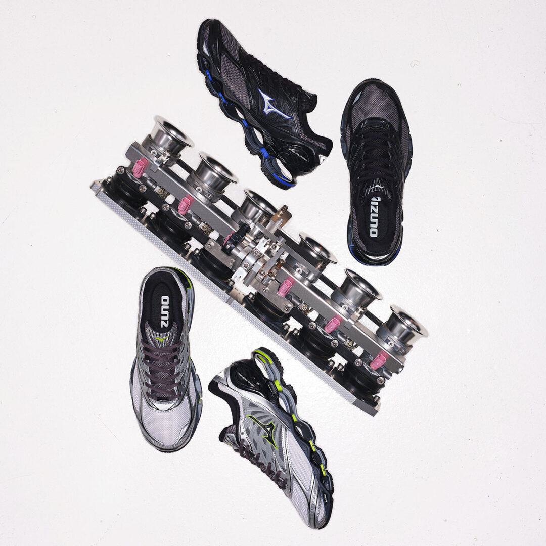 【KICKS LAB.限定・2026年 8/14 発売】MIZUNO WAVE PROPHECY LS “Light Grey/Charcoal” (キックスラボ ミズノ ウェーブ プロフェシー) [D1GA333711/D1GA333712]