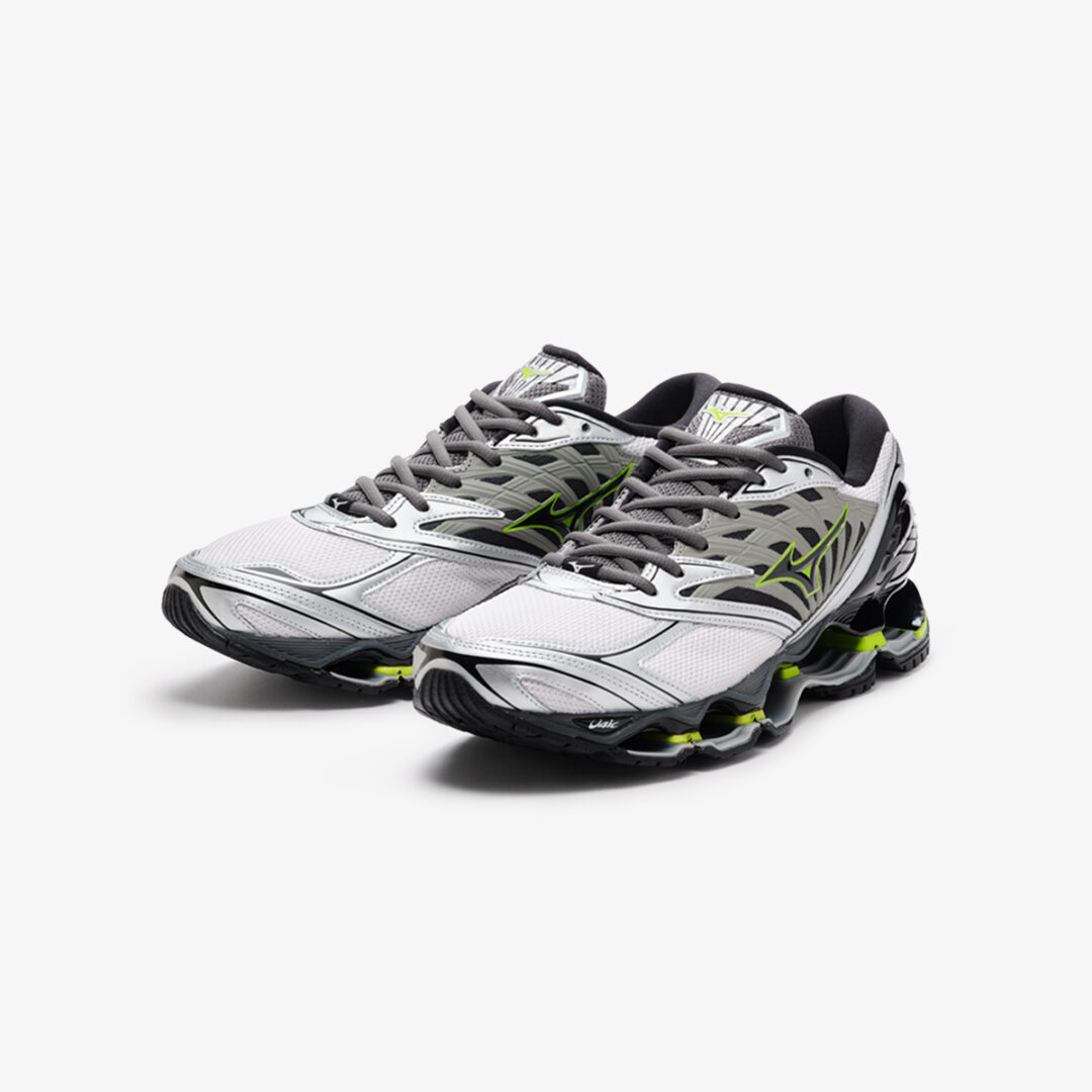 【KICKS LAB.限定・2026年 8/14 発売】MIZUNO WAVE PROPHECY LS “Light Grey/Charcoal” (キックスラボ ミズノ ウェーブ プロフェシー) [D1GA333711/D1GA333712]