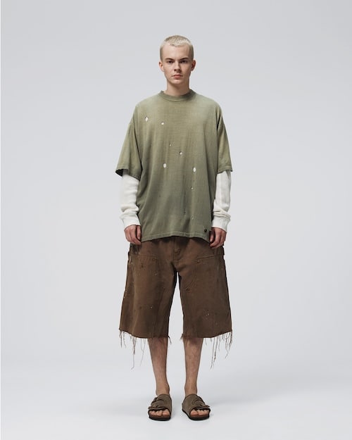 BEAMS × BOW WOW 2026 FW 別注 “THERMAL LAYERED T-SHIRT & DOUBLE KNEE DUCK CUT-OFF SHORTS”が8/29 発売 (ビームス バウワウ)