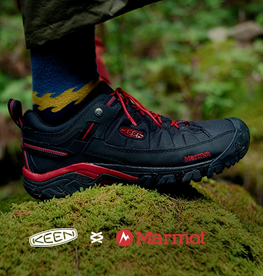 KEEN × Marmot 初コラボレーション「Targhee EXP WP」が2026年 8/28 発売 (キーン マーモット)