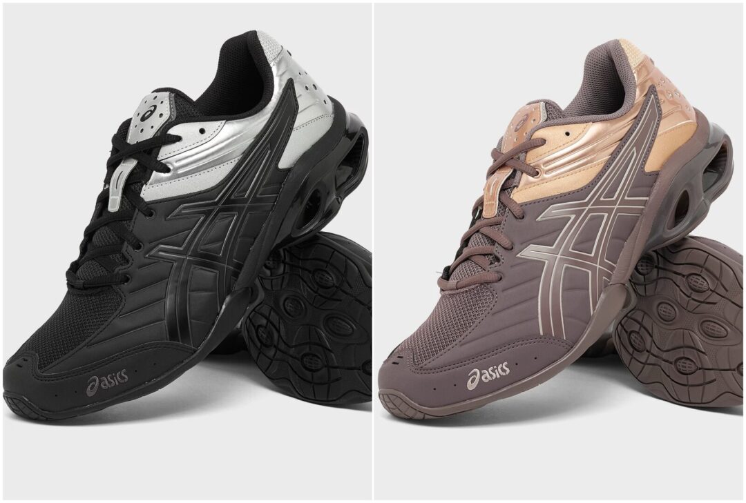 【2026年 8/21 発売】ASICS GEL-KINETIC FR “BLACK/COCOA POWDER” (アシックス ゲルキネティック) [1203B051.001/1203B051.200]