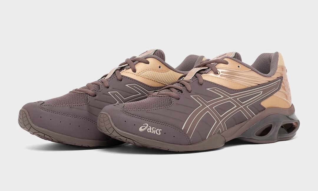 【2026年 8/21 発売】ASICS GEL-KINETIC FR “BLACK/COCOA POWDER” (アシックス ゲルキネティック) [1203B051.001/1203B051.200]