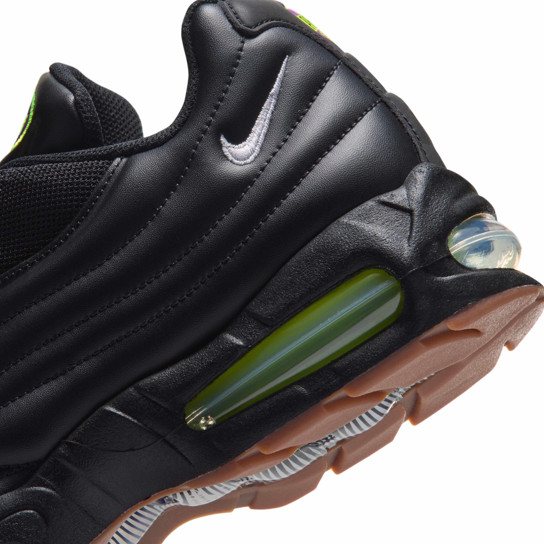 【2026年 発売予定】NIKE AIR MAX 95 BIG BUBBLE PREMIUM “Black/Gum Medium Brown/Volt” (ナイキ エア マックス ビッグバブル プレミアム “ブラック/ブラウン/ボルト”) [IQ7127-001]
