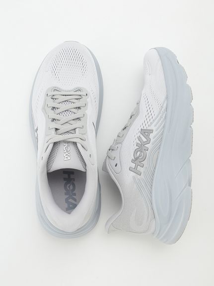 【2026年 8/27 発売】HOKA for emmi CLIFTON 11 “Light Grey” (ホカ エミ クリフトン) [1176573-STMN]