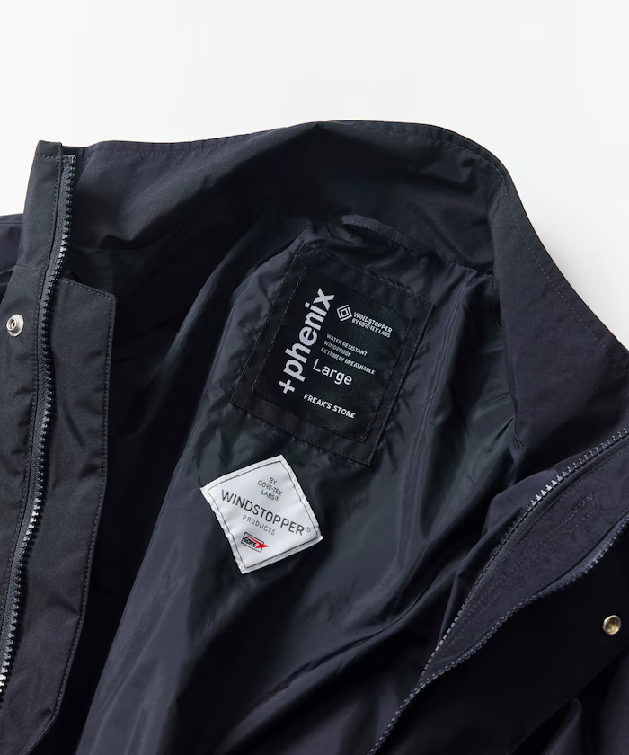 FREAK’S STORE × Plus Phenix 2026 FW 別注 “GORE-TEX WINDSTOPPER 3WAY HARRINGTON JACKET”が9月中旬 発売 (フリークスストア プラスフェニックス ゴアテックス ウィンドストッパー ハリントン ジャケット)
