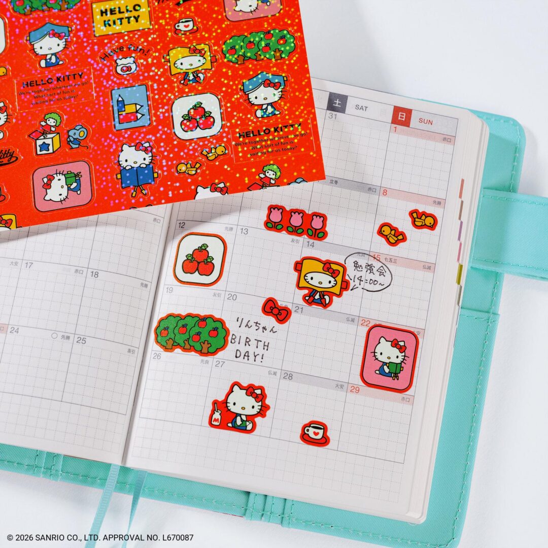 ハローキティのほぼ日手帳 2027年版が2026年 9/1 発売 (HELLO KITTY)
