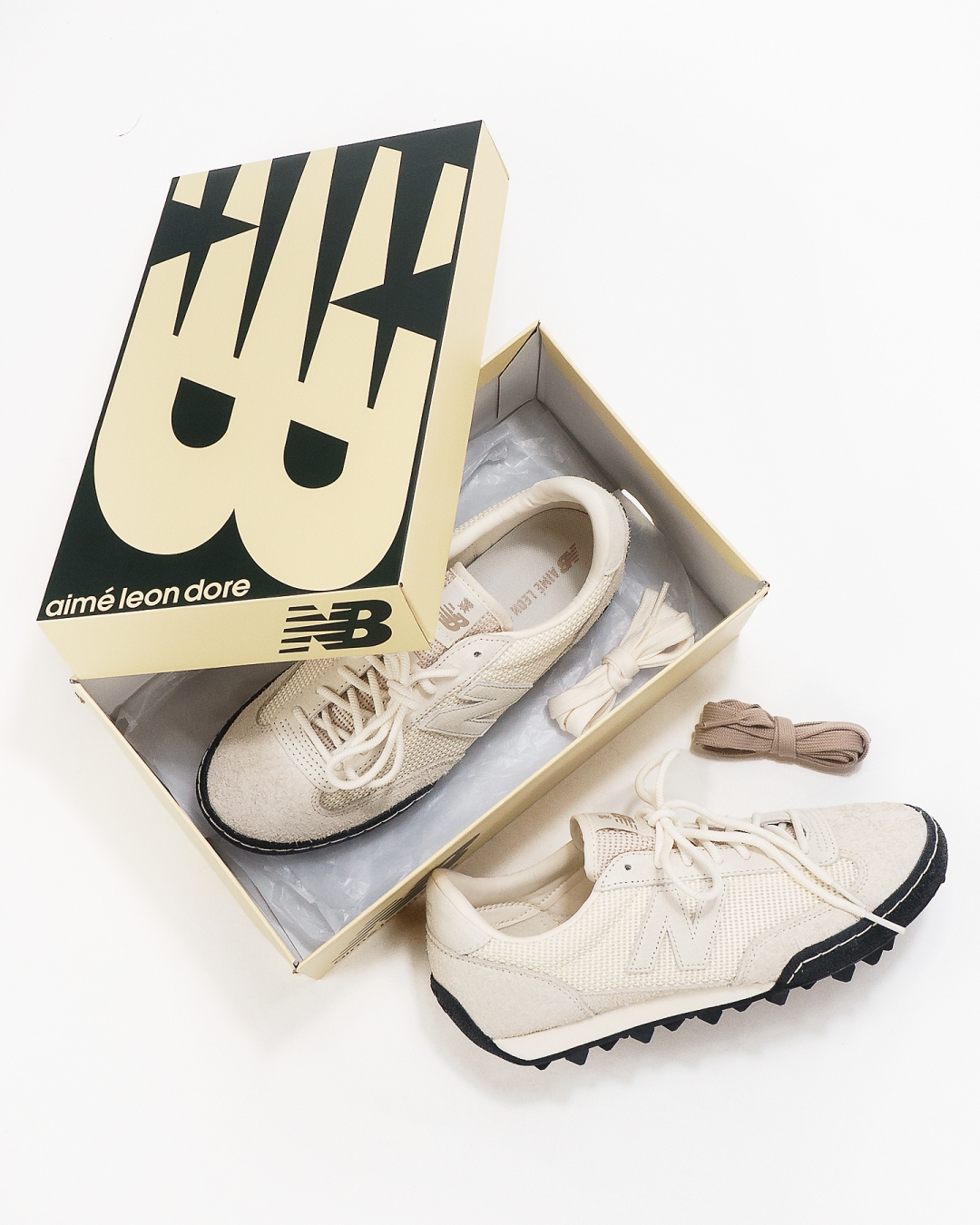 【2026年 8/27 発売】Aime Leon Dore x New Balance Gator Run Hairy Suede “ANGORA” (エメ レオン ドレ ニューバランス ゲイター ラン) [UGTR4DY]