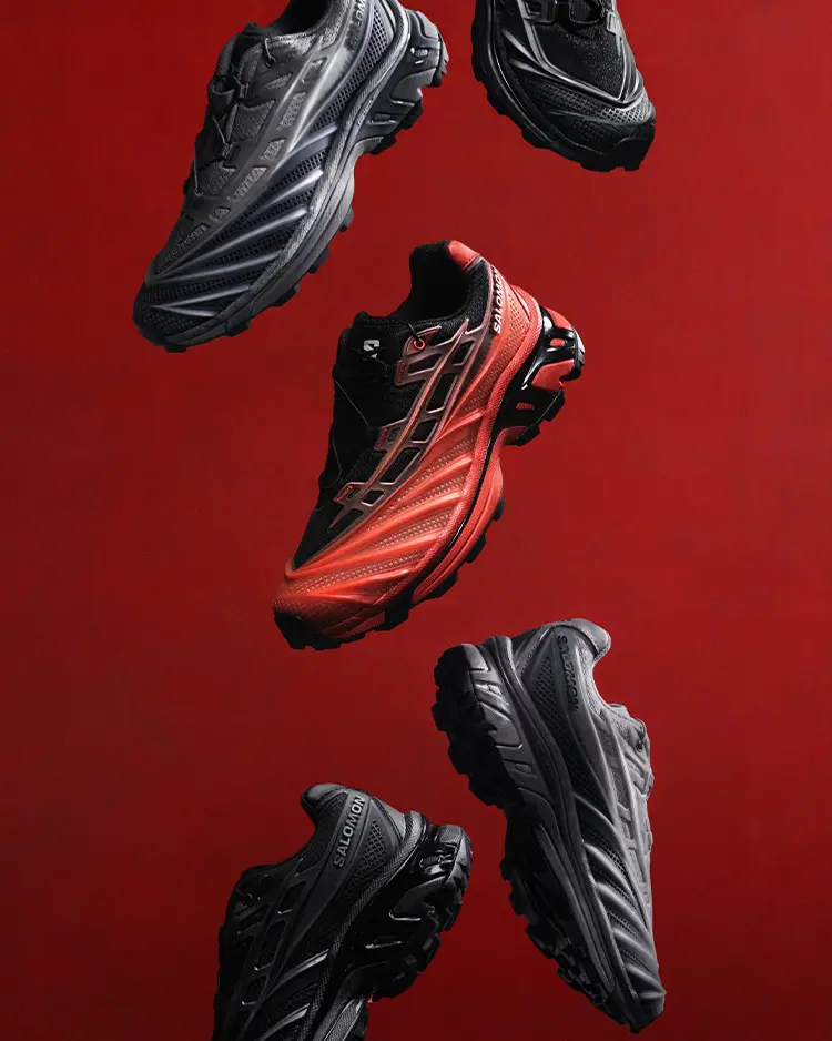 【2026年 9/2 発売予定】Salomon XT-EVO “Black/Fiery Red/Alloy” (サロモン) [L45404200/L49177900/L45419100]