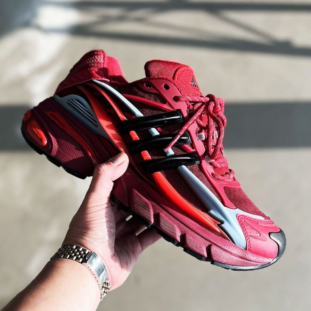 【2026年 10/24 発売】Pharrell Williams x adidas Originals JELLYFISH “Red/Core Black” (ファレル・ウィリアムス アディダス オリジナルス ジェリーフィッシュ) [KK0633]