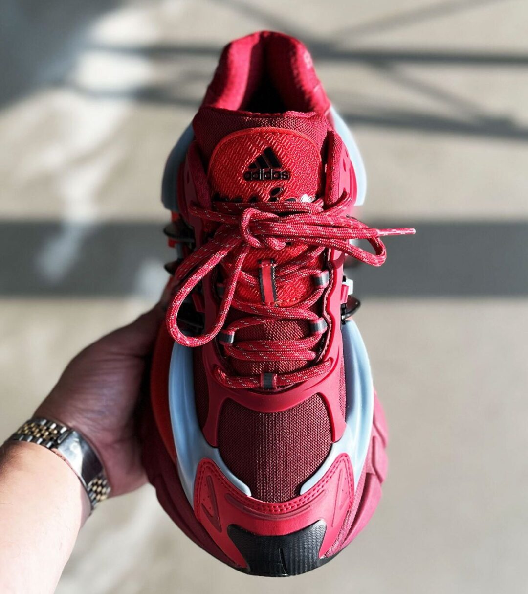 【2026年 10/24 発売予定】Pharrell Williams x adidas Originals JELLYFISH “Red/Core Black” (ファレル・ウィリアムス アディダス オリジナルス ジェリーフィッシュ) [KK0633]