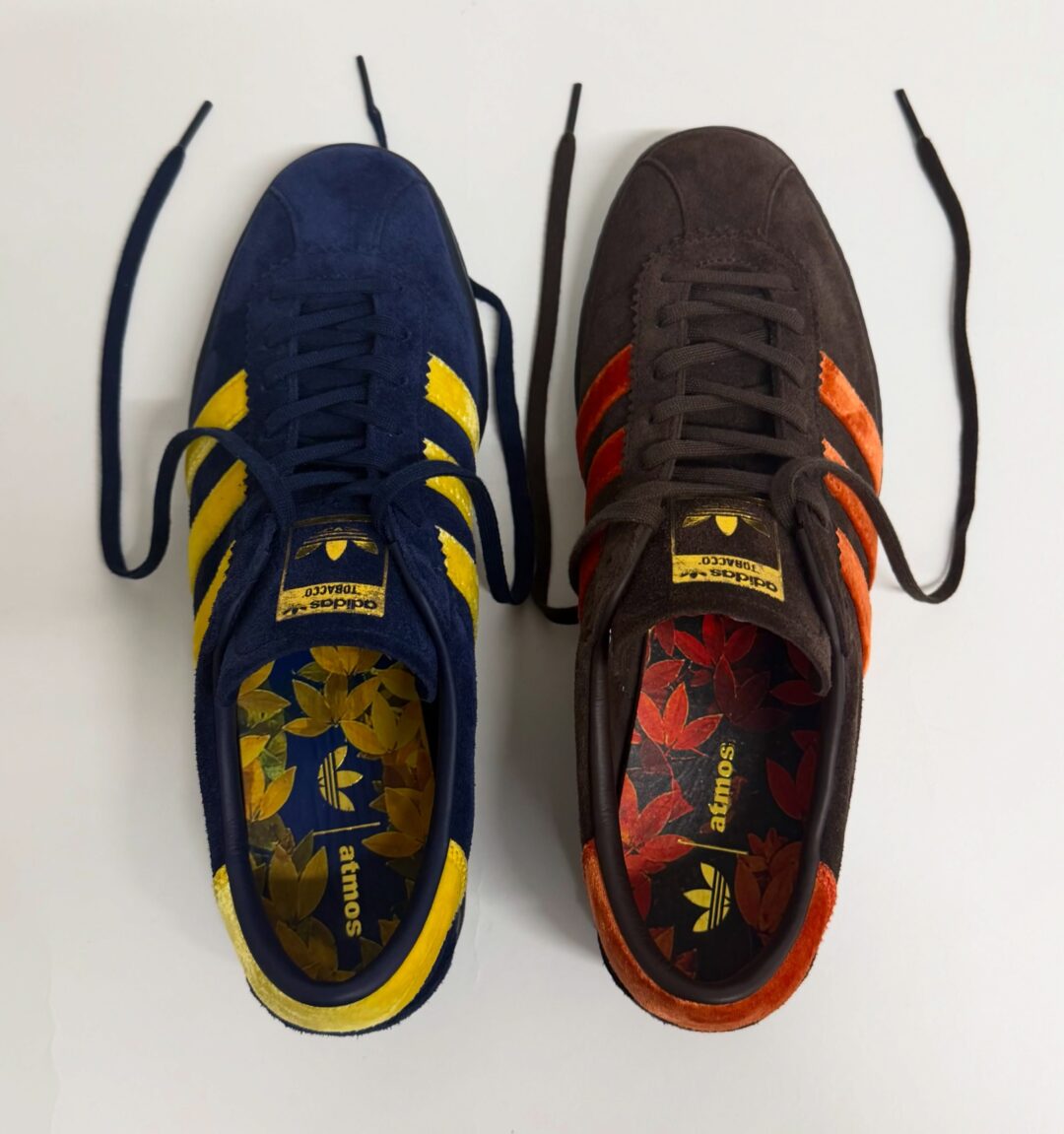 【近日発売】atmos × adidas Originals TOBACCO “Autumn Leaves” (アトモス アディダス オリジナルス タバコ “オータムリーブス”)