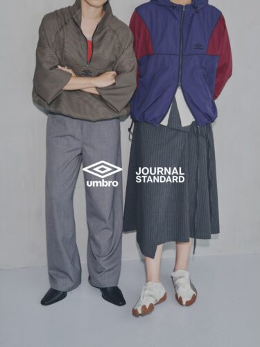 UMBRO × JOURNAL STANDARD 2026 FW "Half Zip & Hoodie"が9月上旬 発売 (アンブロ ジャーナルスタンダード)