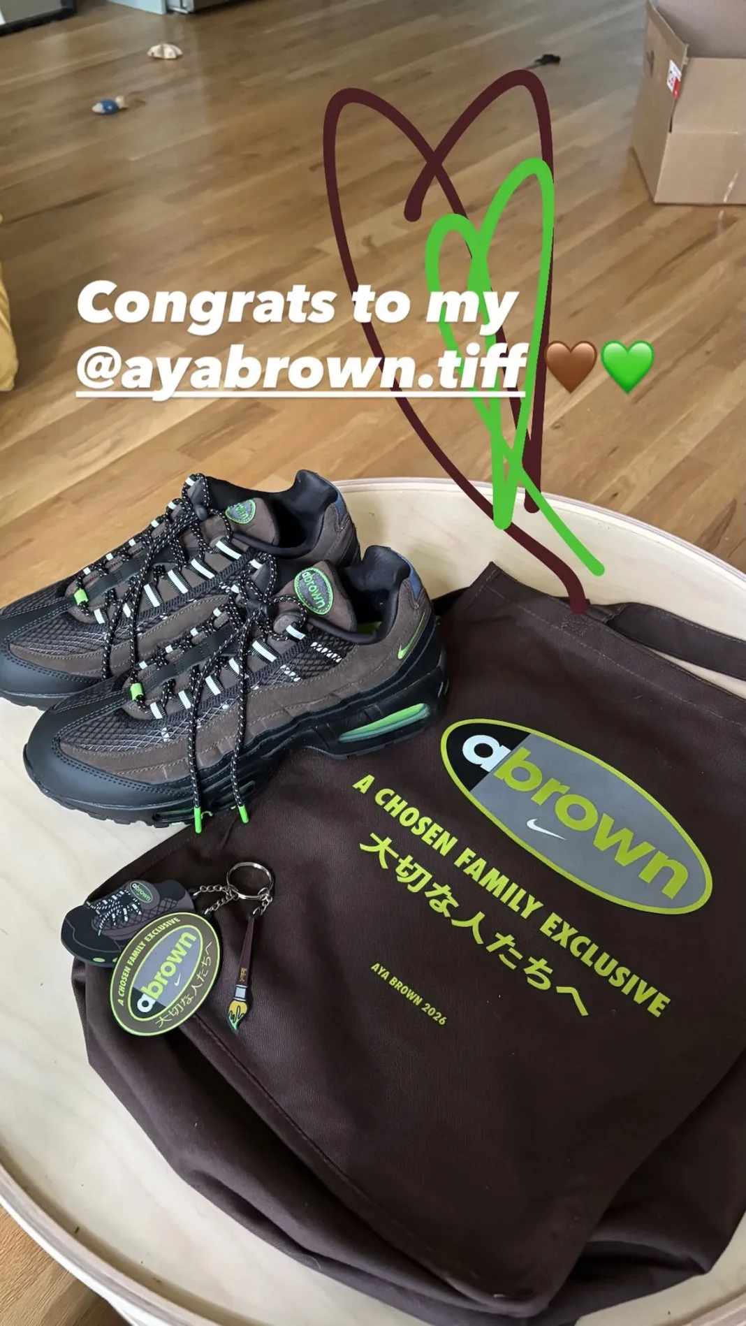 【F&Fモデル・200足限定】Aya Brown x NIKE AIR MAX 95 “Baroque Brown” (アヤ・ブラウン ナイキ エア マックス “バロックブラウン”) [IQ6688-200]