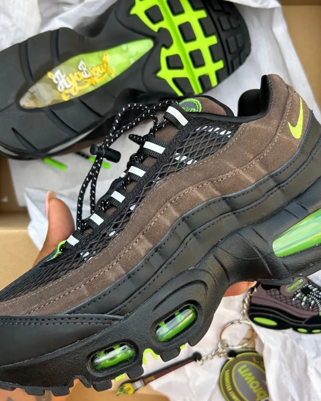 【F&Fモデル・200足限定】Aya Brown x NIKE AIR MAX 95 “Baroque Brown” (アヤ・ブラウン ナイキ エア マックス “バロックブラウン”) [IQ6688-200]